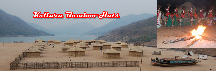 Papikondalu | Kolluru bamboo huts